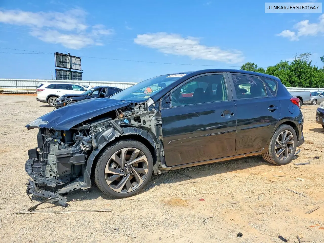 2016 Scion Im Base VIN: JTNKARJE5GJ501647 Lot: 55796776