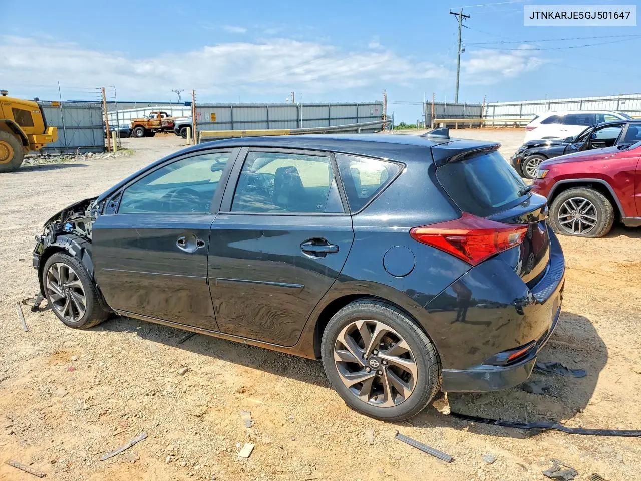 2016 Scion Im Base VIN: JTNKARJE5GJ501647 Lot: 55796776
