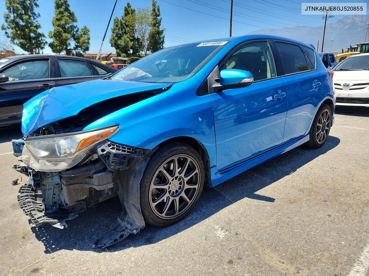 2016 Scion Im Base VIN: JTNKARJE8GJ520855 Lot: 56814096