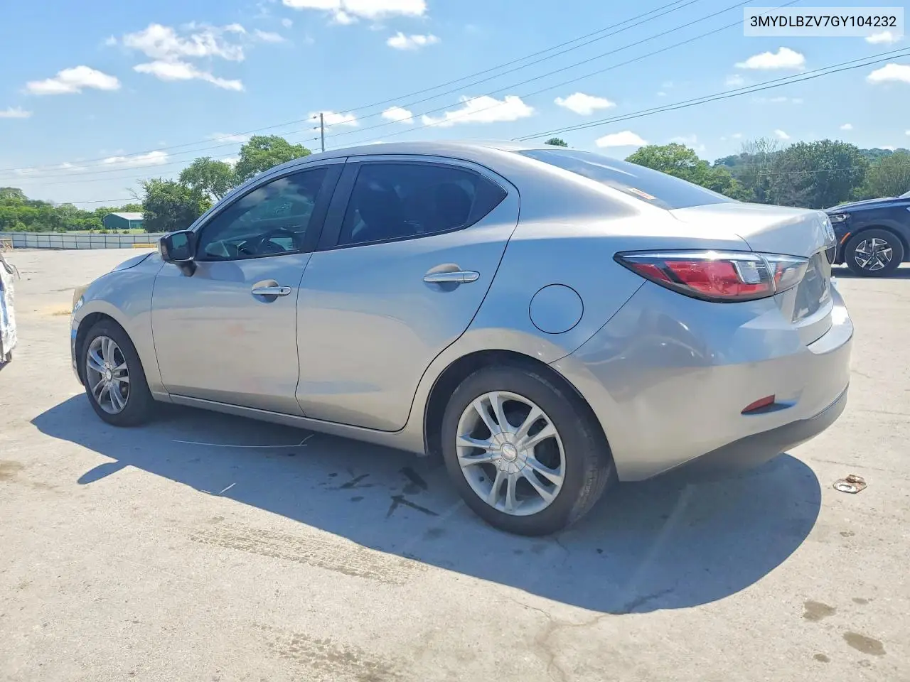 2016 Scion Ia Base VIN: 3MYDLBZV7GY104232 Lot: 57702656