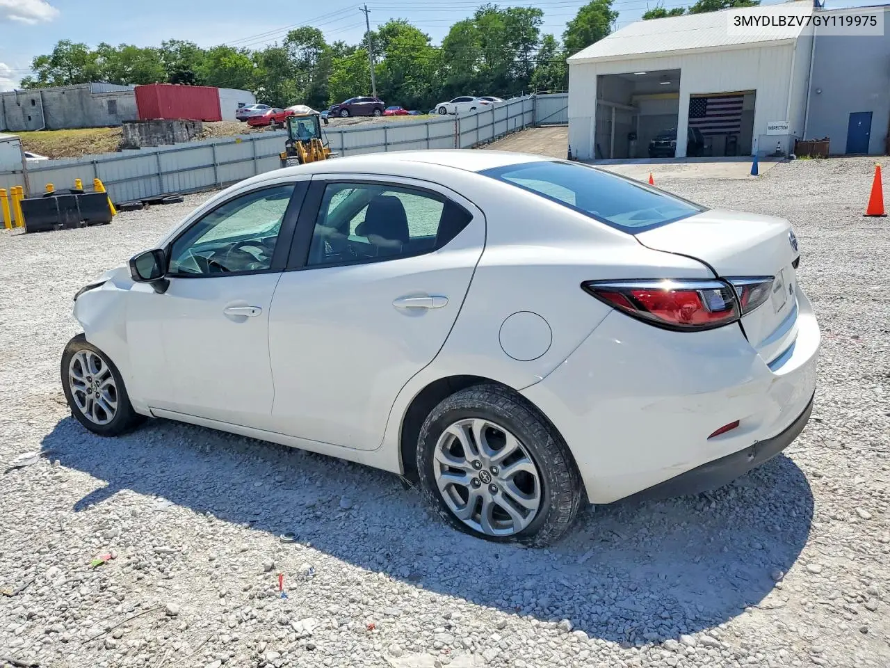 2016 Scion Ia Base VIN: 3MYDLBZV7GY119975 Lot: 58538956