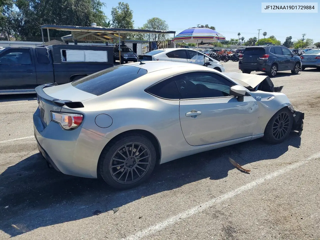 2013 Scion Fr-S 10 Series VIN: JF1ZNAA19D1729884 Lot: 51201006