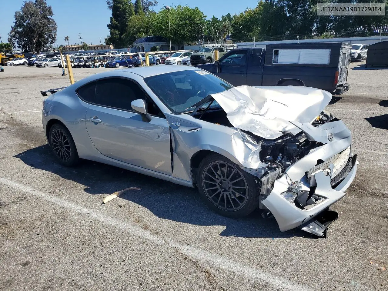 2013 Scion Fr-S 10 Series VIN: JF1ZNAA19D1729884 Lot: 51201006