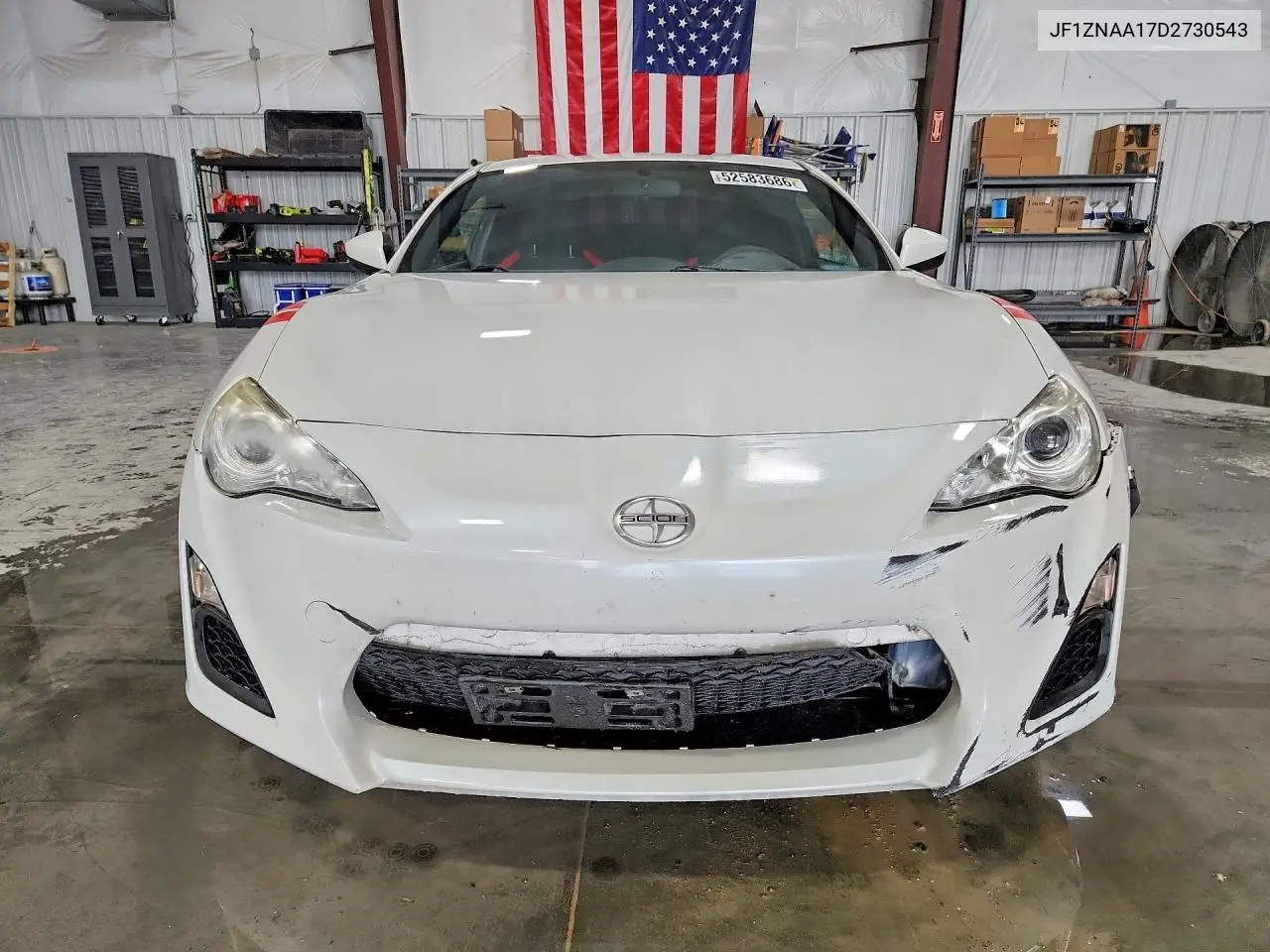 2013 Scion Fr-S Base VIN: JF1ZNAA17D2730543 Lot: 52583686