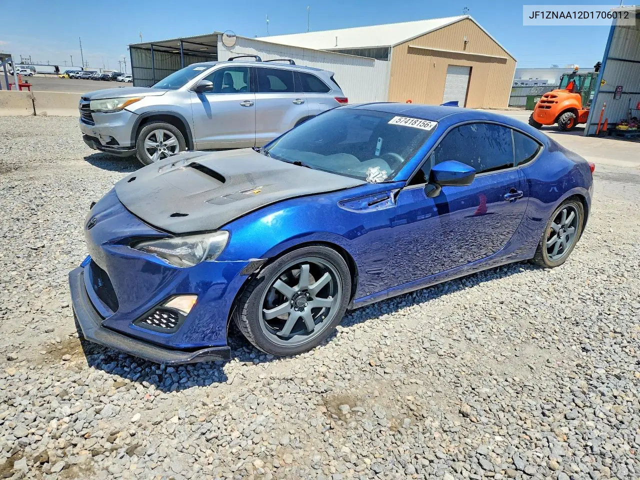 2013 Scion Fr-S Base VIN: JF1ZNAA12D1706012 Lot: 57418156