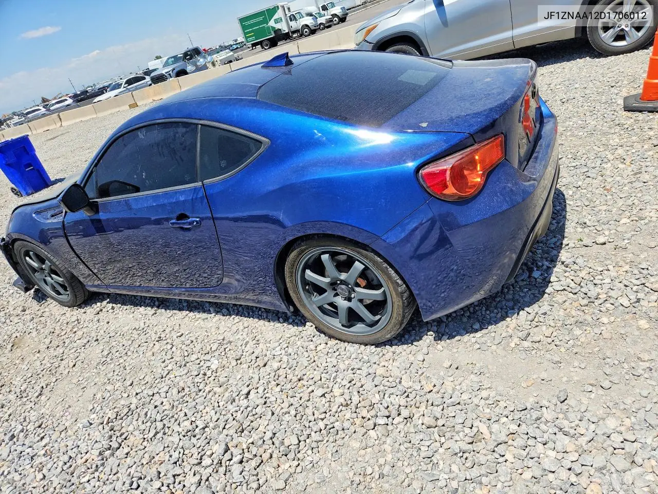 2013 Scion Fr-S Base VIN: JF1ZNAA12D1706012 Lot: 57418156