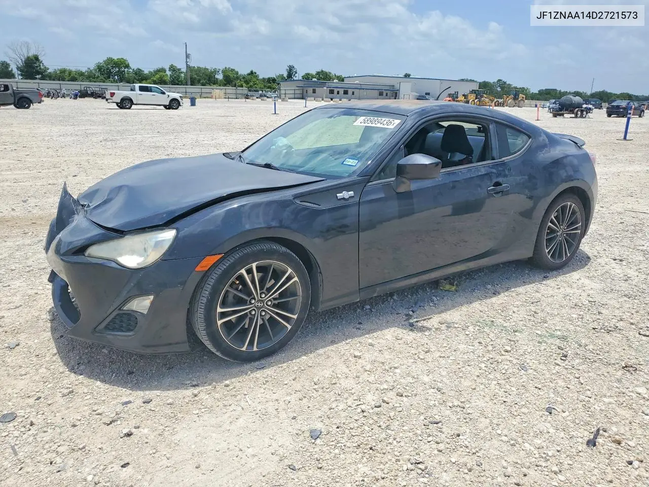 2013 Scion Fr-S Base VIN: JF1ZNAA14D2721573 Lot: 58989436