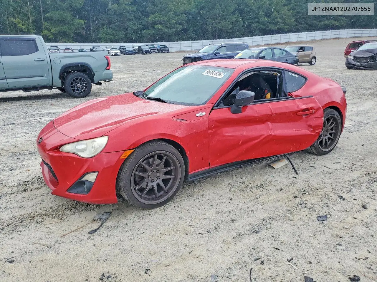 2013 Scion Fr-S Base VIN: JF1ZNAA12D2707655 Lot: 60487836