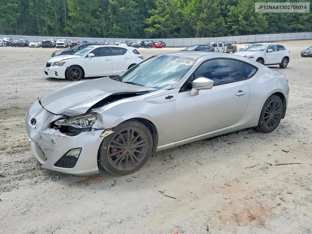 2013 Scion Fr-S Base VIN: JF1ZNAA13D2706014 Lot: 60924186