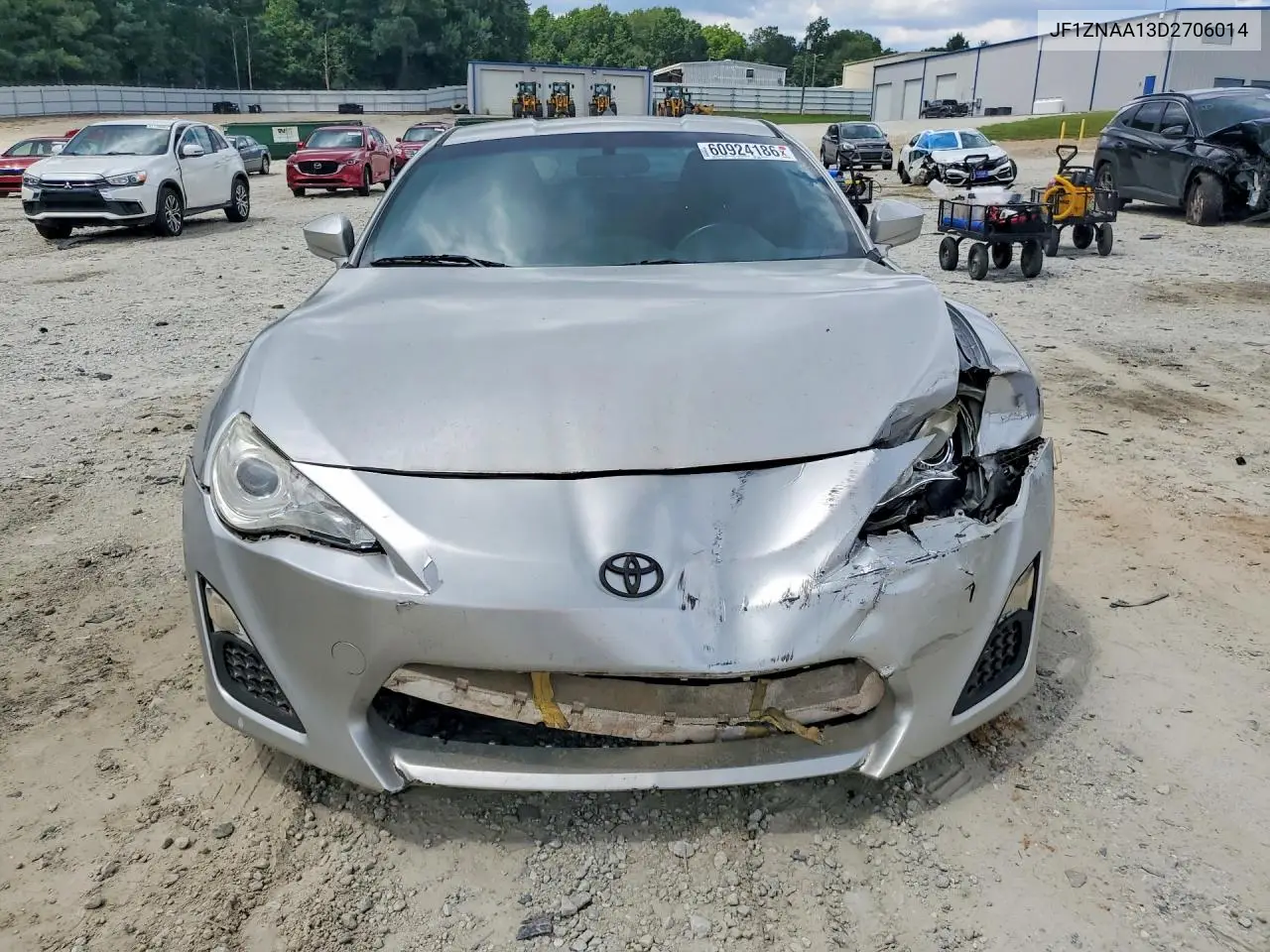 2013 Scion Fr-S Base VIN: JF1ZNAA13D2706014 Lot: 60924186