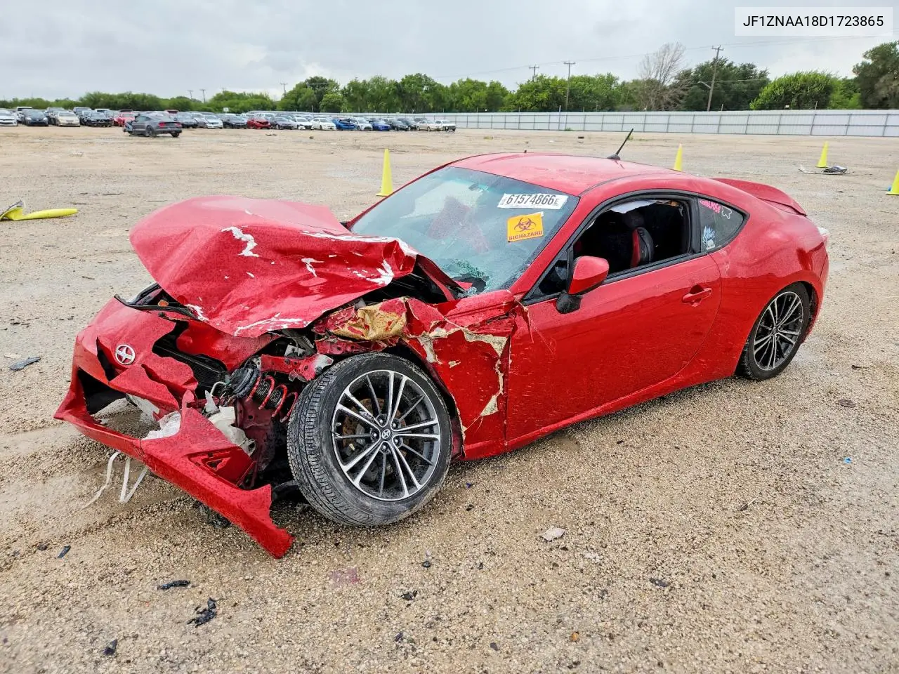 2013 Scion Fr-S Base VIN: JF1ZNAA18D1723865 Lot: 61574866