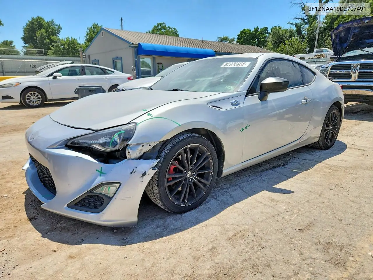 2013 Scion Fr-S Base VIN: JF1ZNAA19D2707491 Lot: 85978665