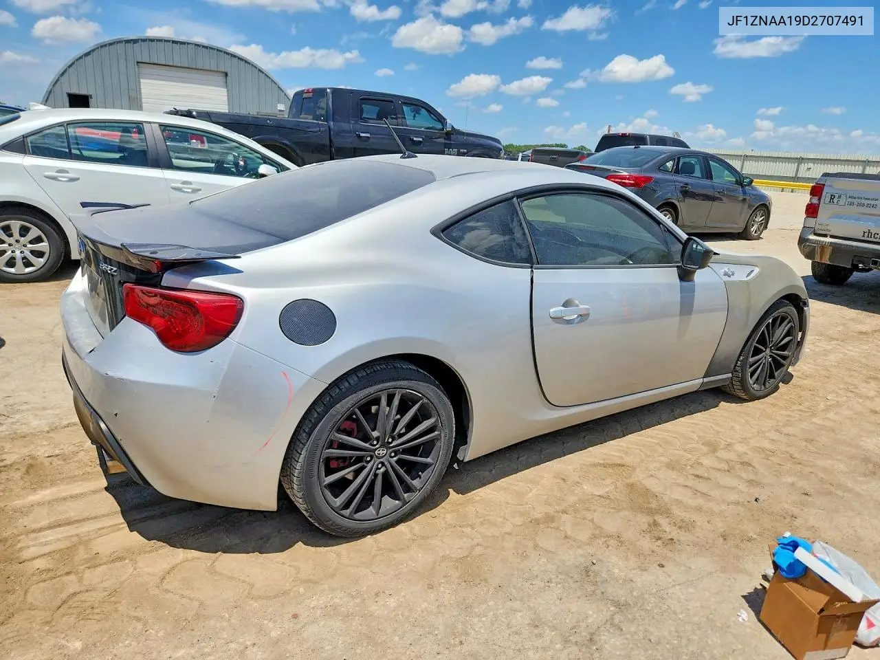 2013 Scion Fr-S Base VIN: JF1ZNAA19D2707491 Lot: 85978665