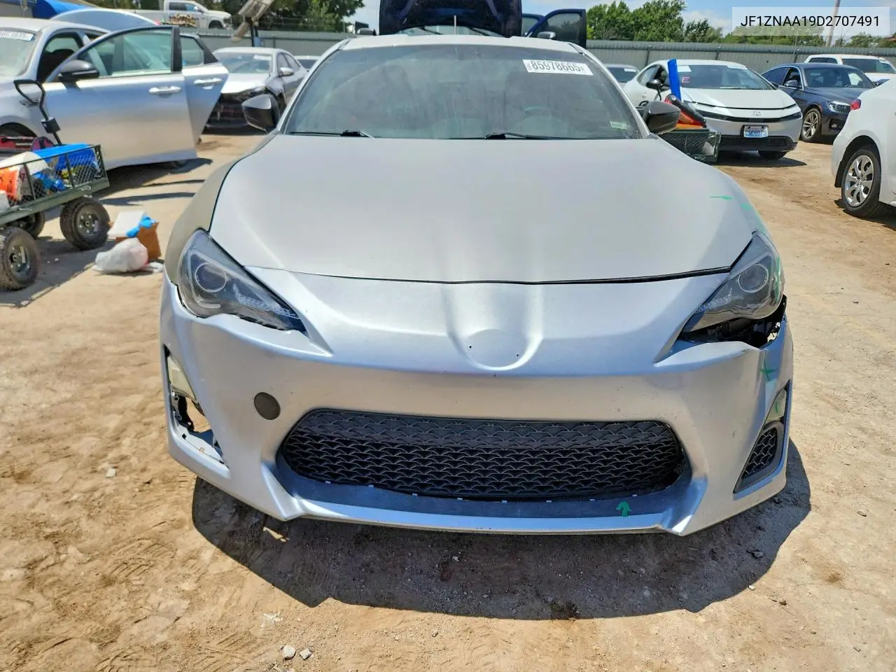2013 Scion Fr-S Base VIN: JF1ZNAA19D2707491 Lot: 85978665