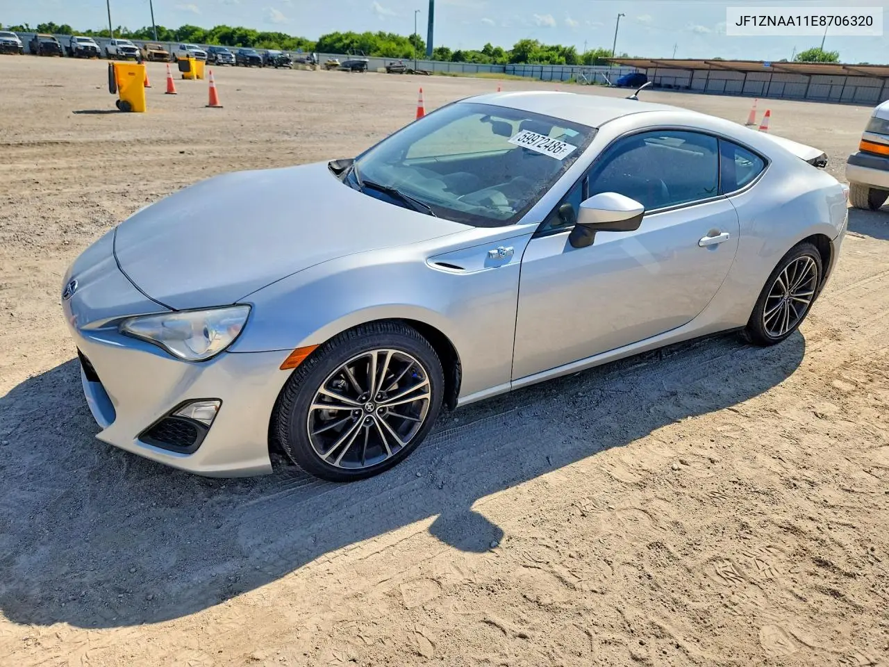 2014 Scion Fr-S Base VIN: JF1ZNAA11E8706320 Lot: 59972486