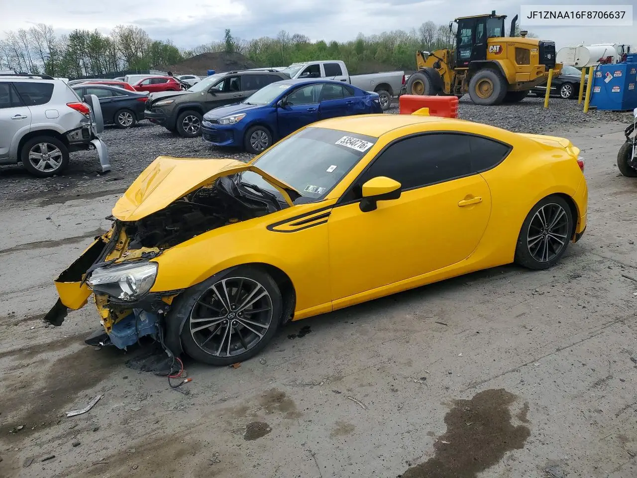 2015 Scion Fr-S Release Series 1.0 VIN: JF1ZNAA16F8706637 Lot: 53548716