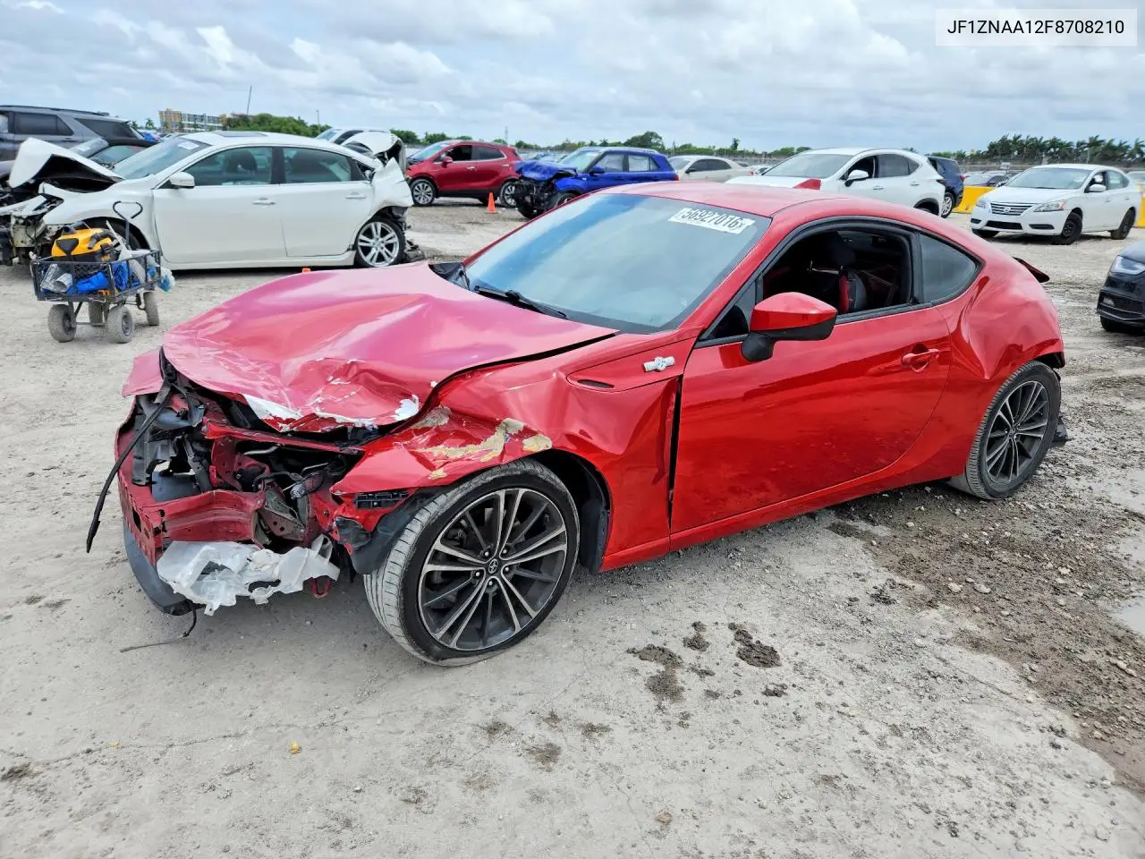 2015 Scion Fr-S Base VIN: JF1ZNAA12F8708210 Lot: 56927016