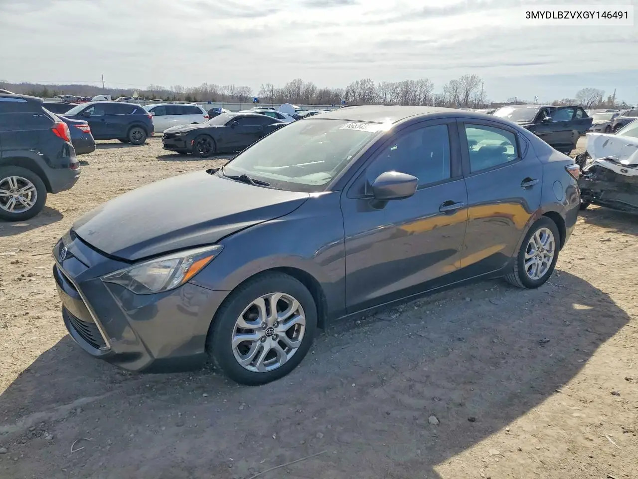 2016 Scion Ia Base VIN: 3MYDLBZVXGY146491 Lot: 46534586