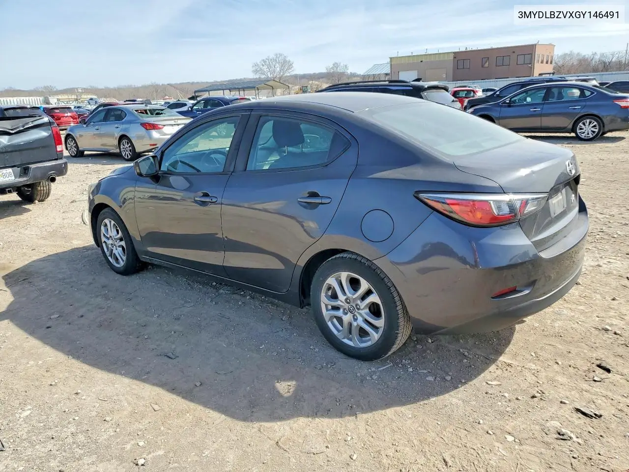 2016 Scion Ia Base VIN: 3MYDLBZVXGY146491 Lot: 46534586