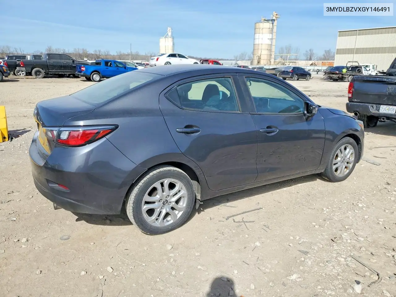 2016 Scion Ia Base VIN: 3MYDLBZVXGY146491 Lot: 46534586