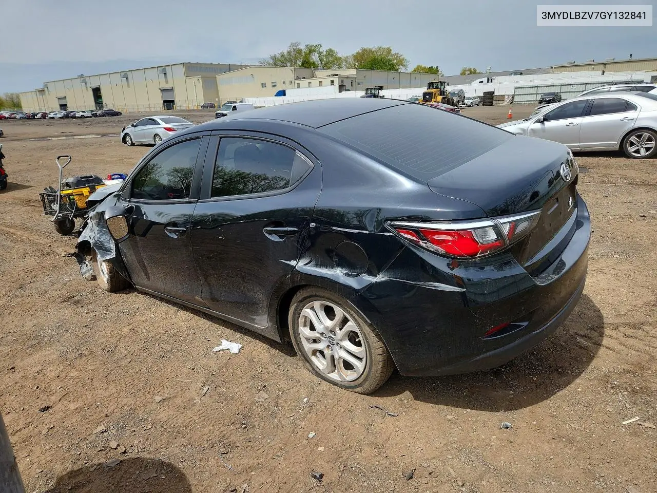 2016 Scion Ia Base VIN: 3MYDLBZV7GY132841 Lot: 51660046