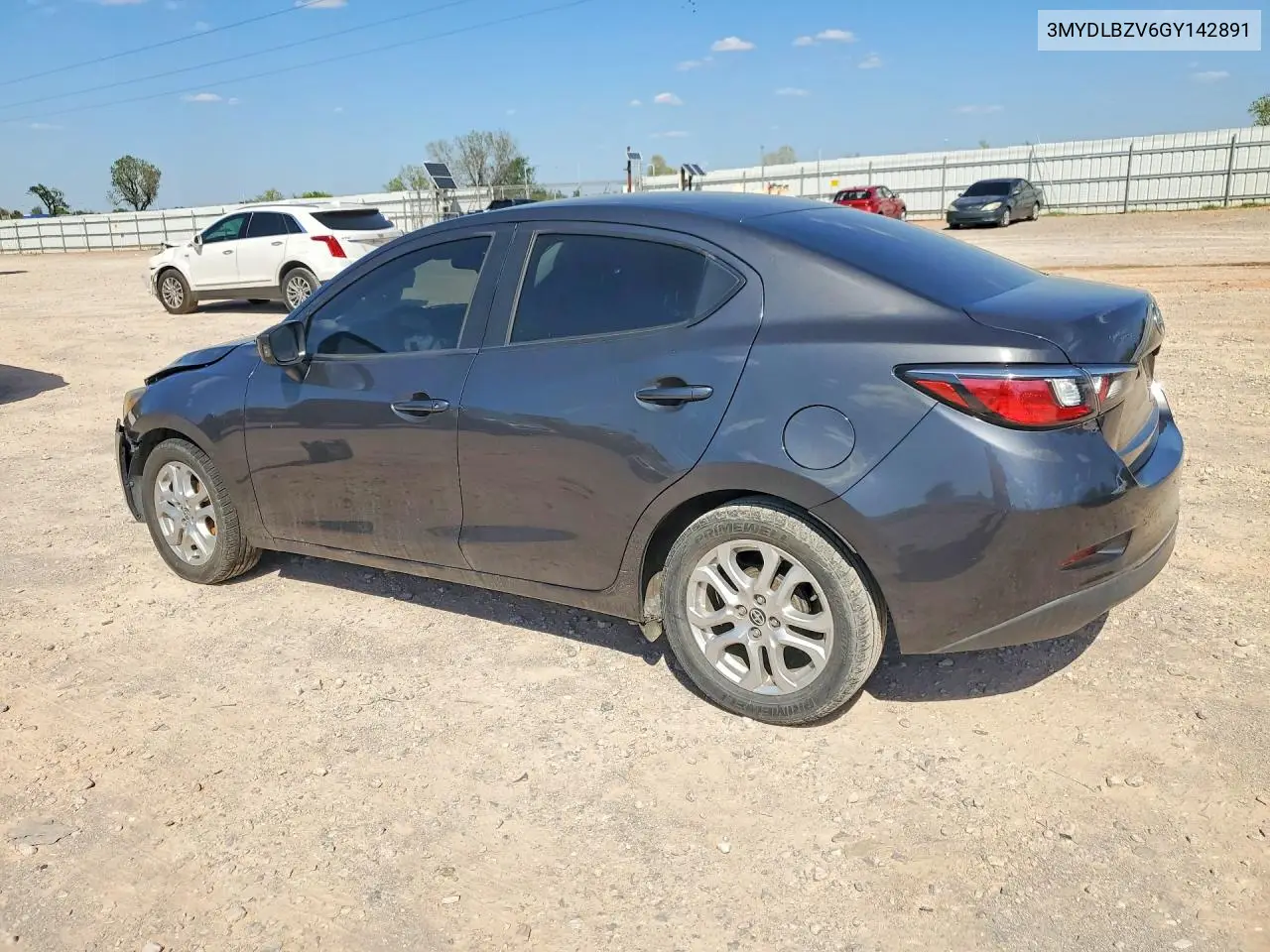 2016 Scion Ia Base VIN: 3MYDLBZV6GY142891 Lot: 52563806
