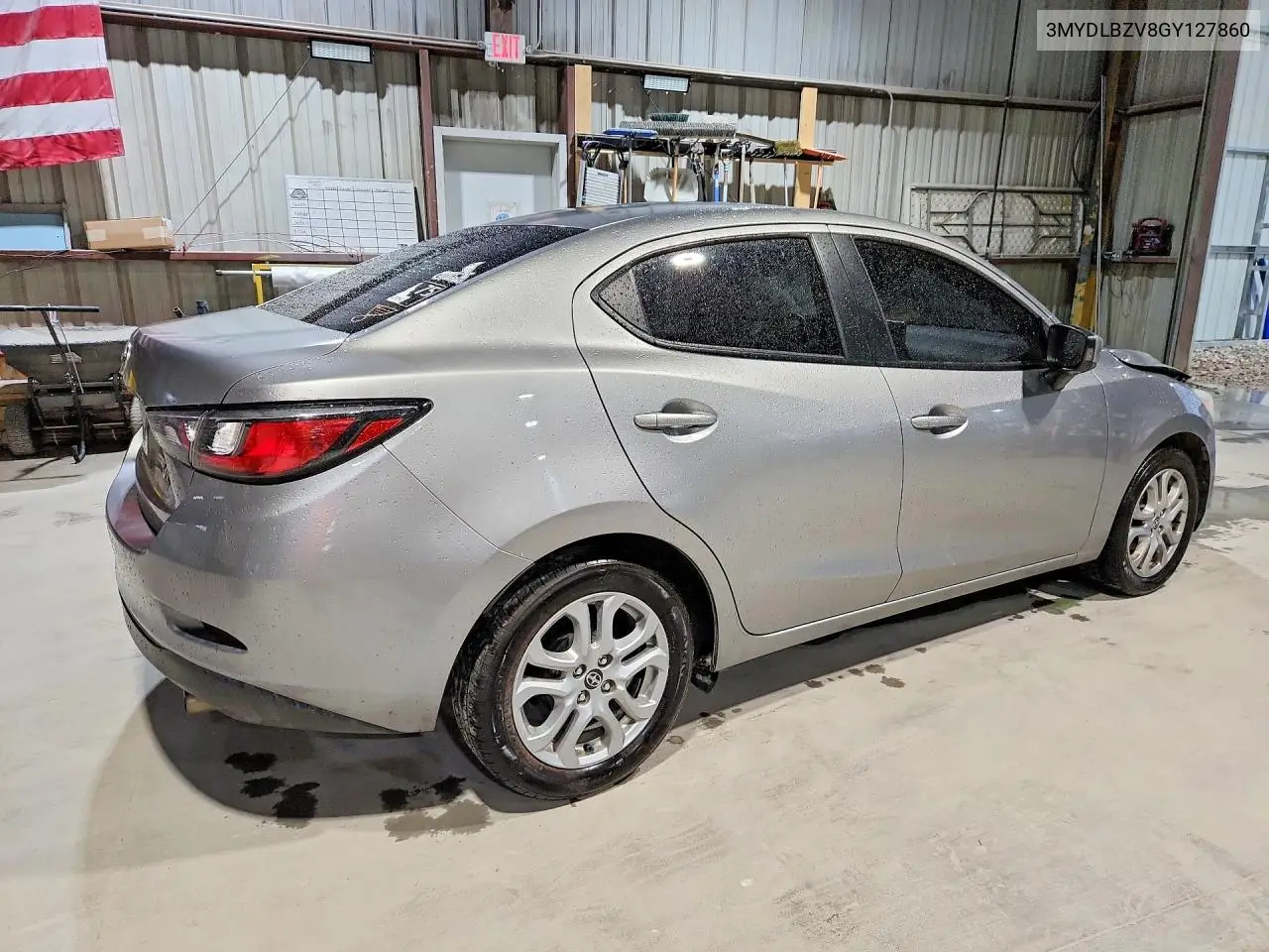 2016 Scion Ia Base VIN: 3MYDLBZV8GY127860 Lot: 54079066