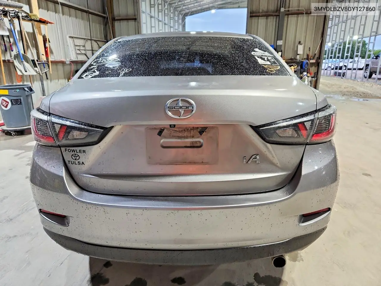 2016 Scion Ia Base VIN: 3MYDLBZV8GY127860 Lot: 54079066