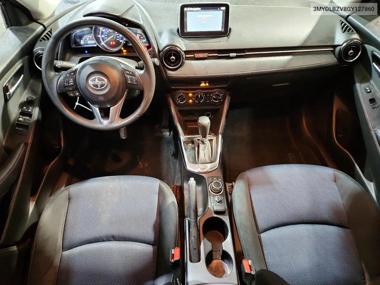 2016 Scion Ia Base VIN: 3MYDLBZV8GY127860 Lot: 54079066