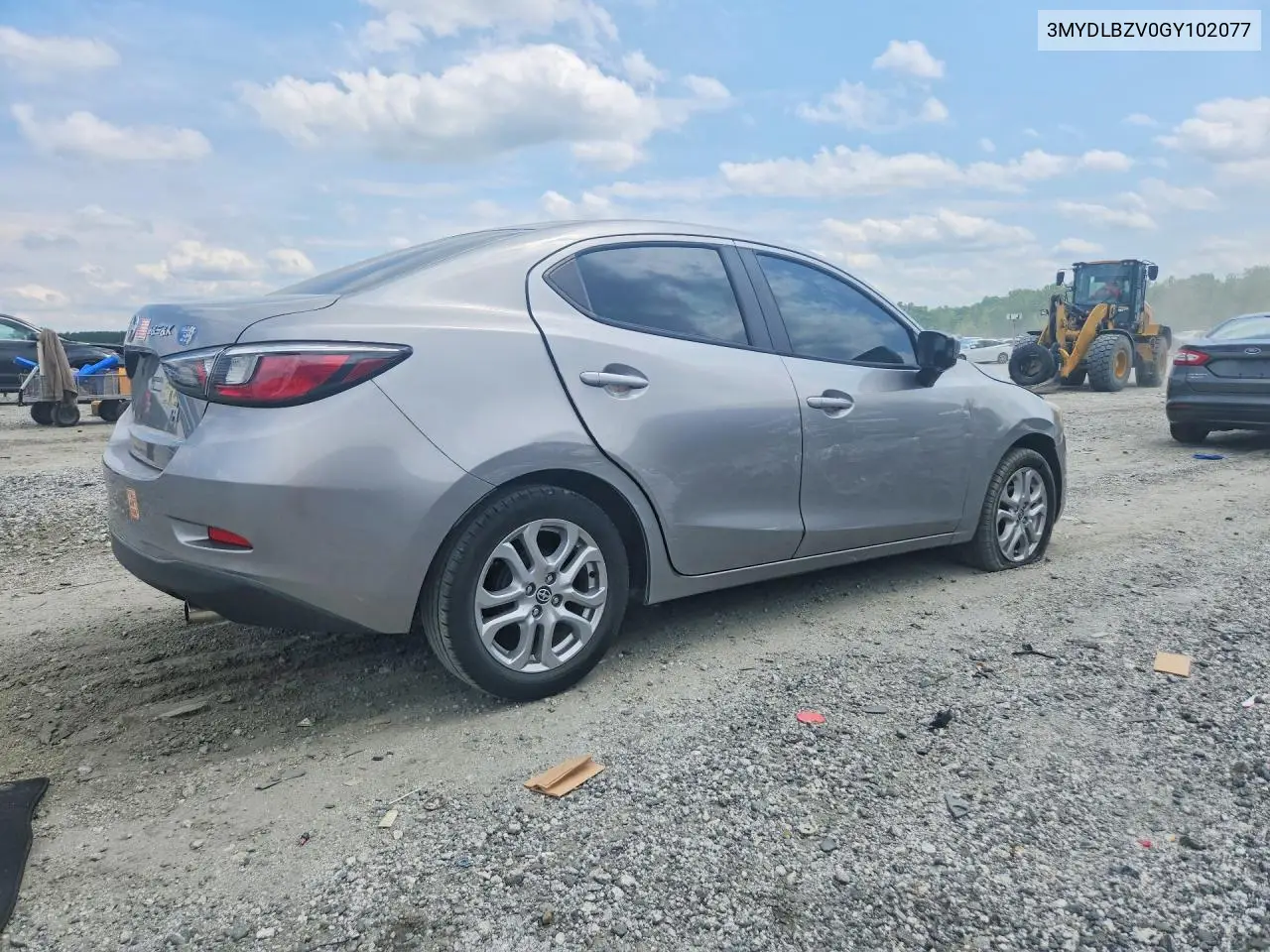 2016 Scion Ia Base VIN: 3MYDLBZV0GY102077 Lot: 54127426