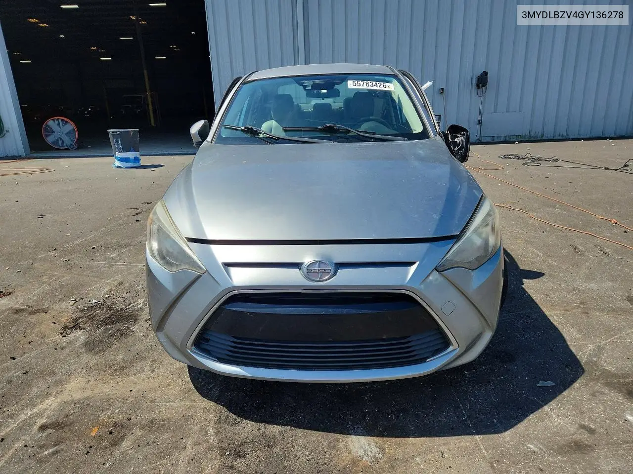 2016 Scion Ia Base VIN: 3MYDLBZV4GY136278 Lot: 55783426