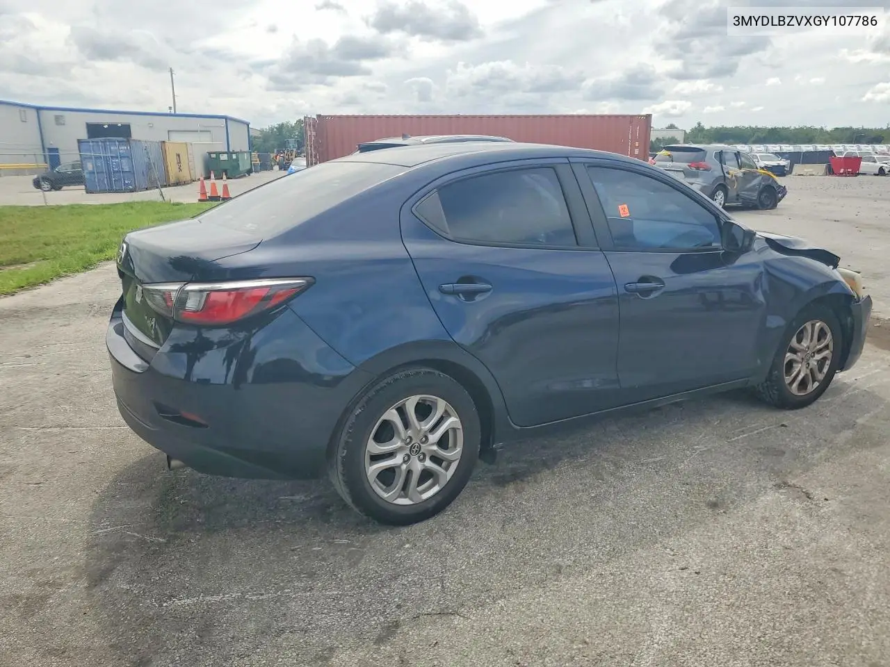 2016 Scion Ia Base VIN: 3MYDLBZVXGY107786 Lot: 55847846