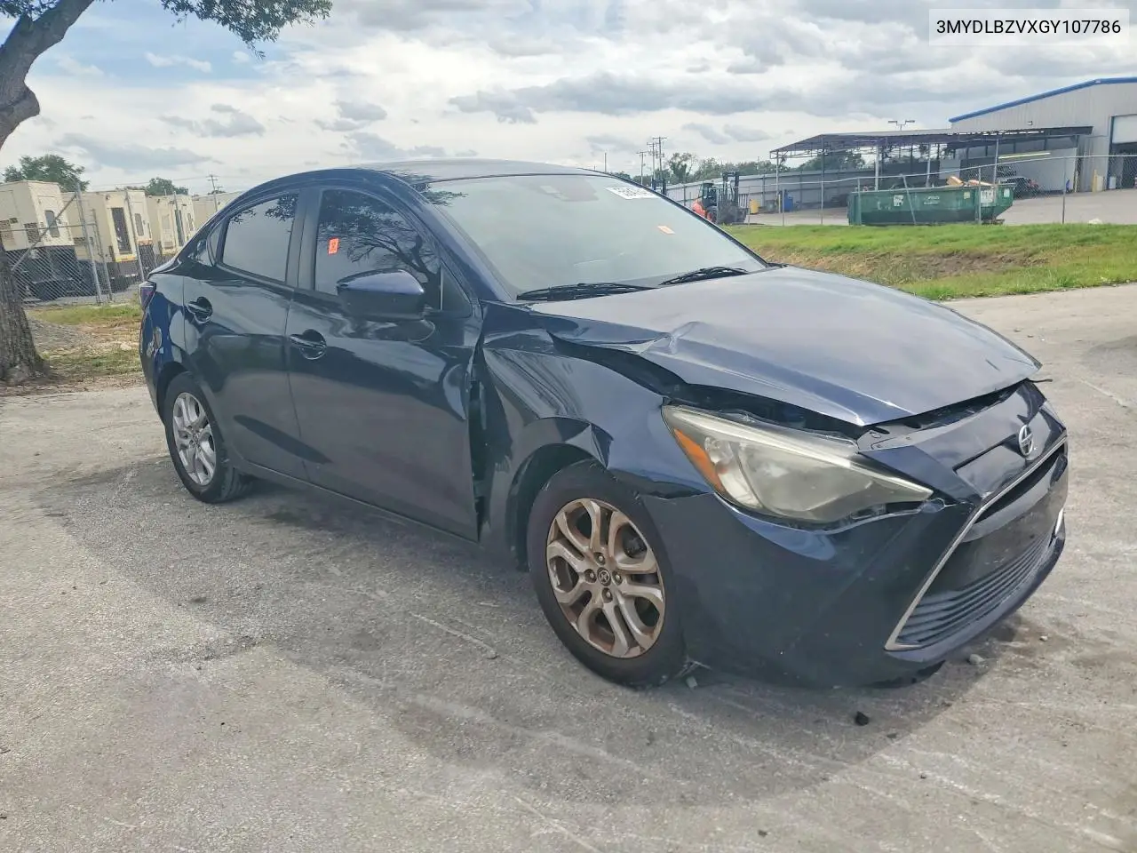 2016 Scion Ia Base VIN: 3MYDLBZVXGY107786 Lot: 55847846