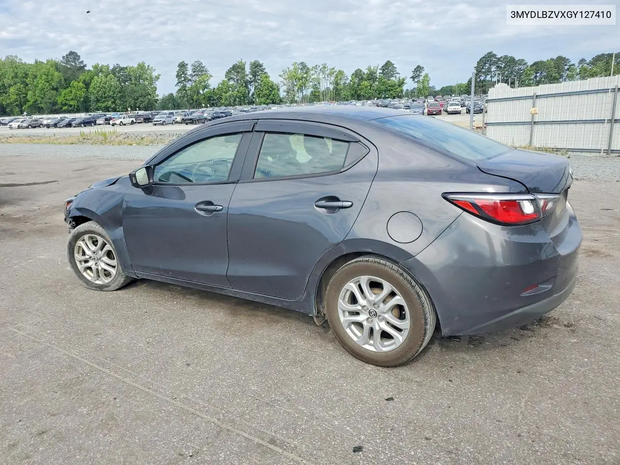 2016 Scion Ia Base VIN: 3MYDLBZVXGY127410 Lot: 55916696