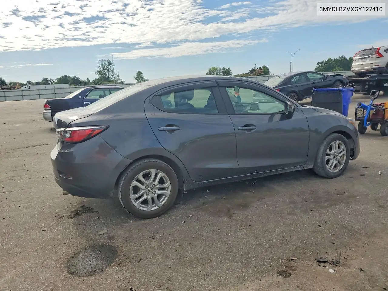 2016 Scion Ia Base VIN: 3MYDLBZVXGY127410 Lot: 55916696