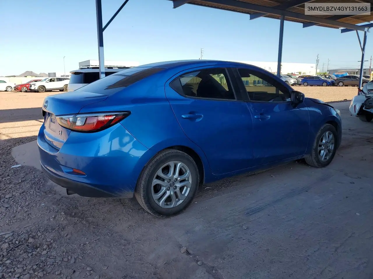 2016 Scion Ia Base VIN: 3MYDLBZV4GY131663 Lot: 55948456