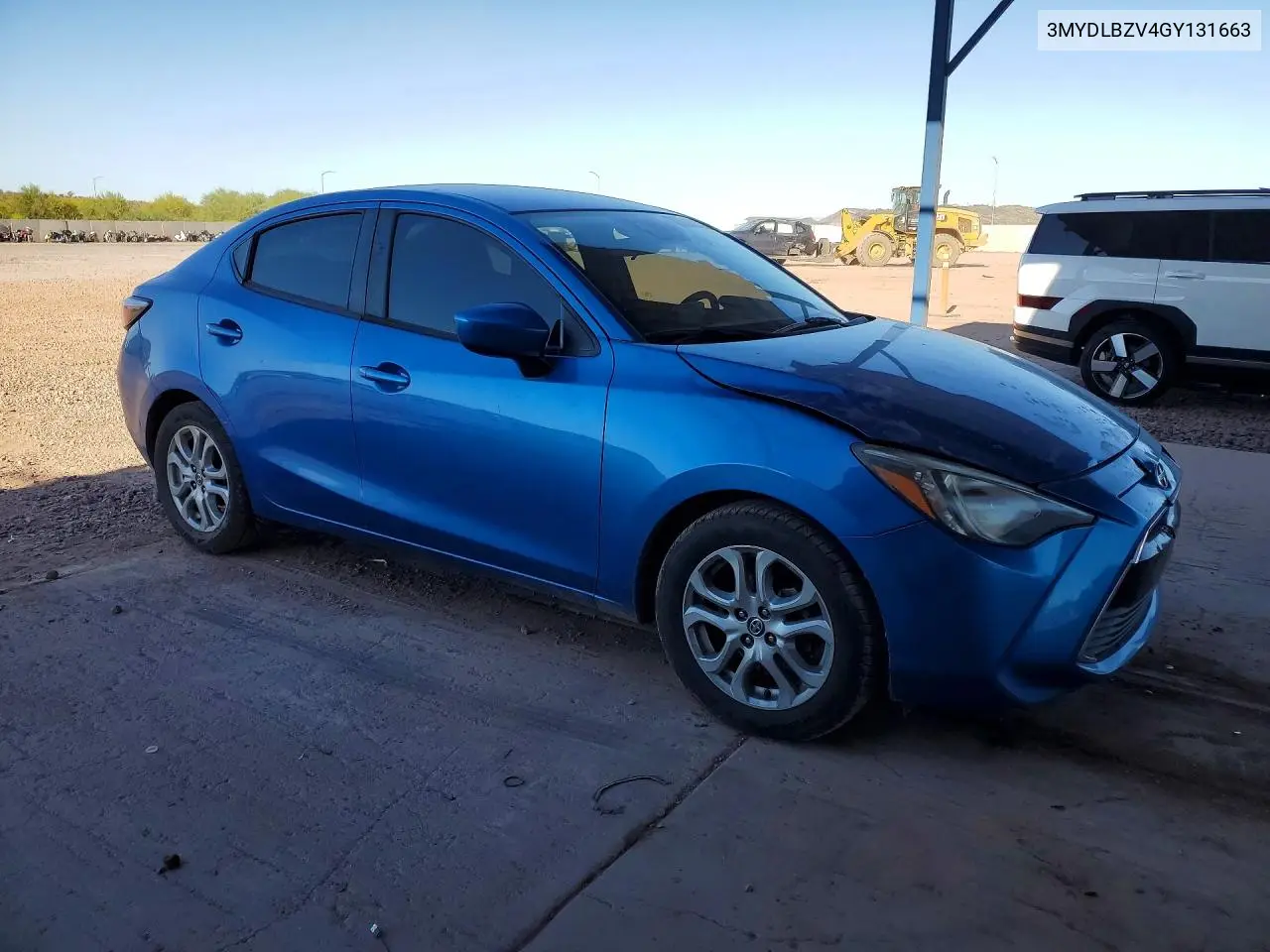 2016 Scion Ia Base VIN: 3MYDLBZV4GY131663 Lot: 55948456