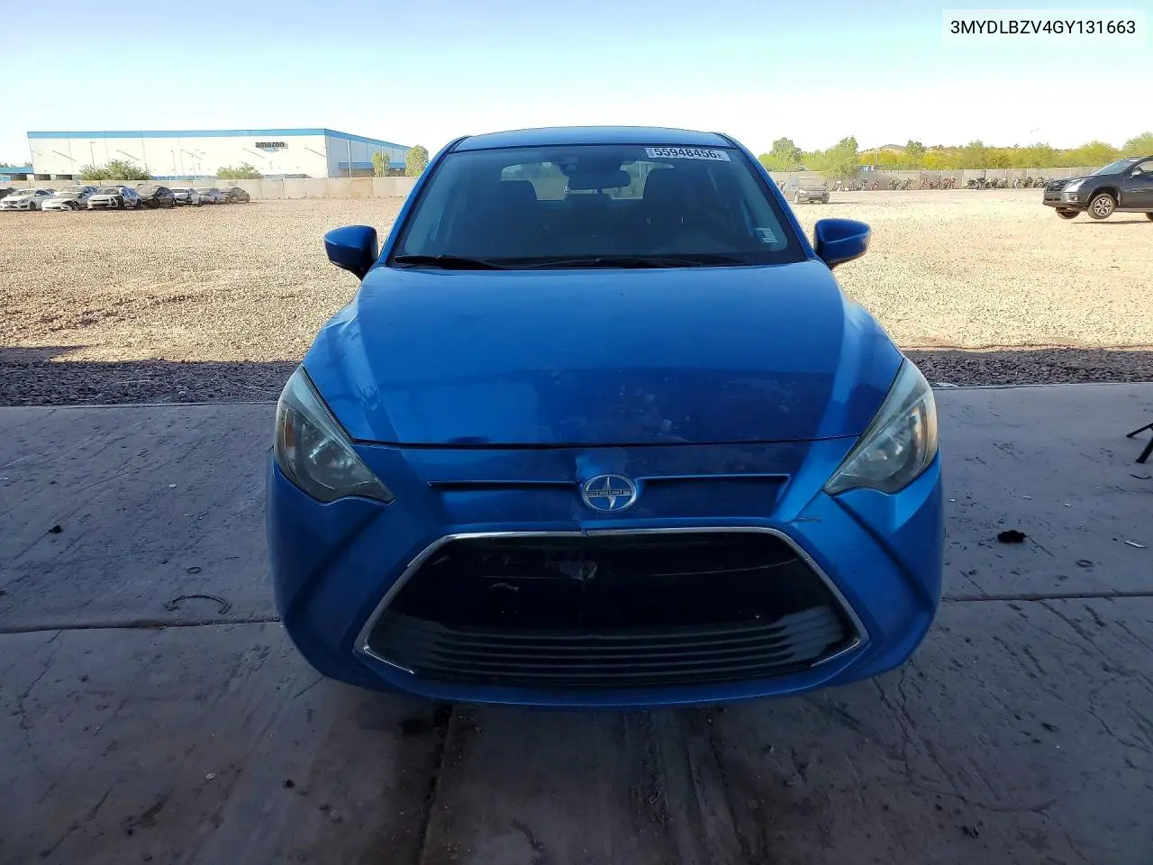 2016 Scion Ia Base VIN: 3MYDLBZV4GY131663 Lot: 55948456