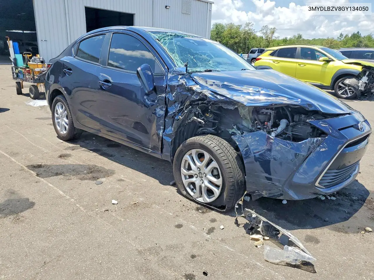 2016 Scion Ia Base VIN: 3MYDLBZV8GY134050 Lot: 58350566