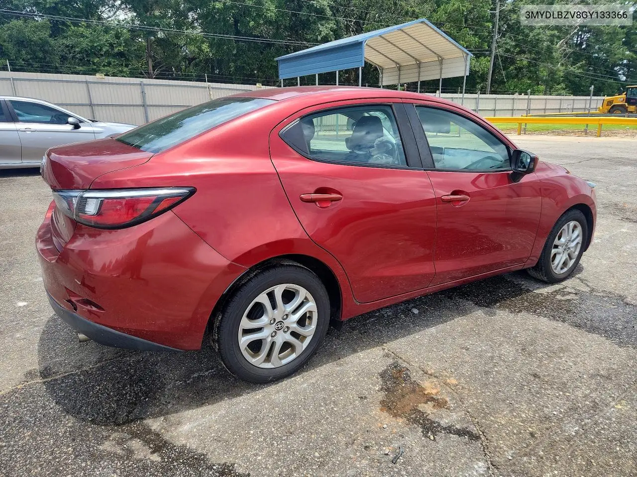 2016 Scion Ia Base VIN: 3MYDLBZV8GY133366 Lot: 58514486