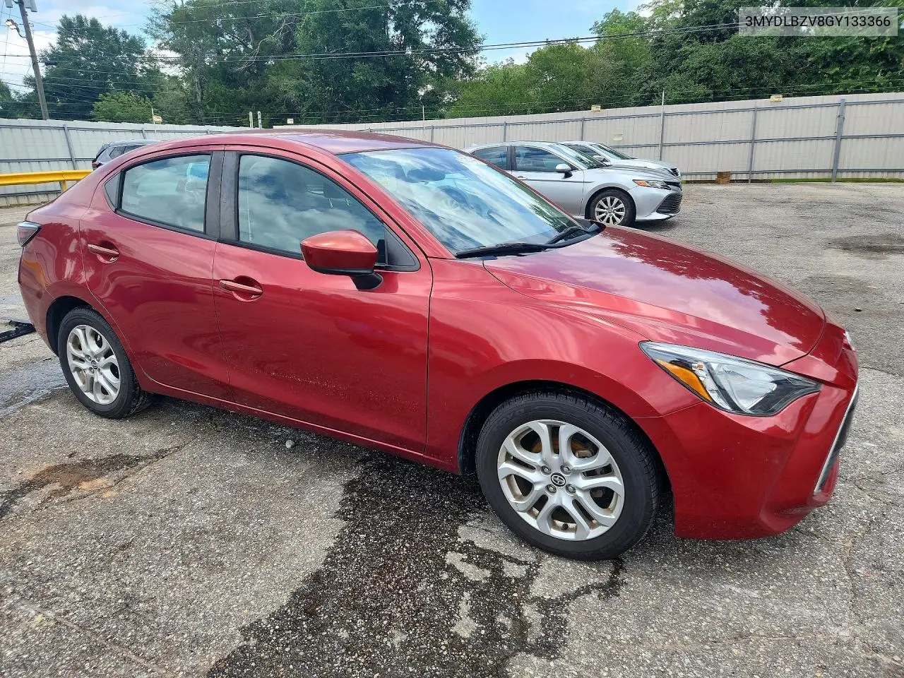 2016 Scion Ia Base VIN: 3MYDLBZV8GY133366 Lot: 58514486