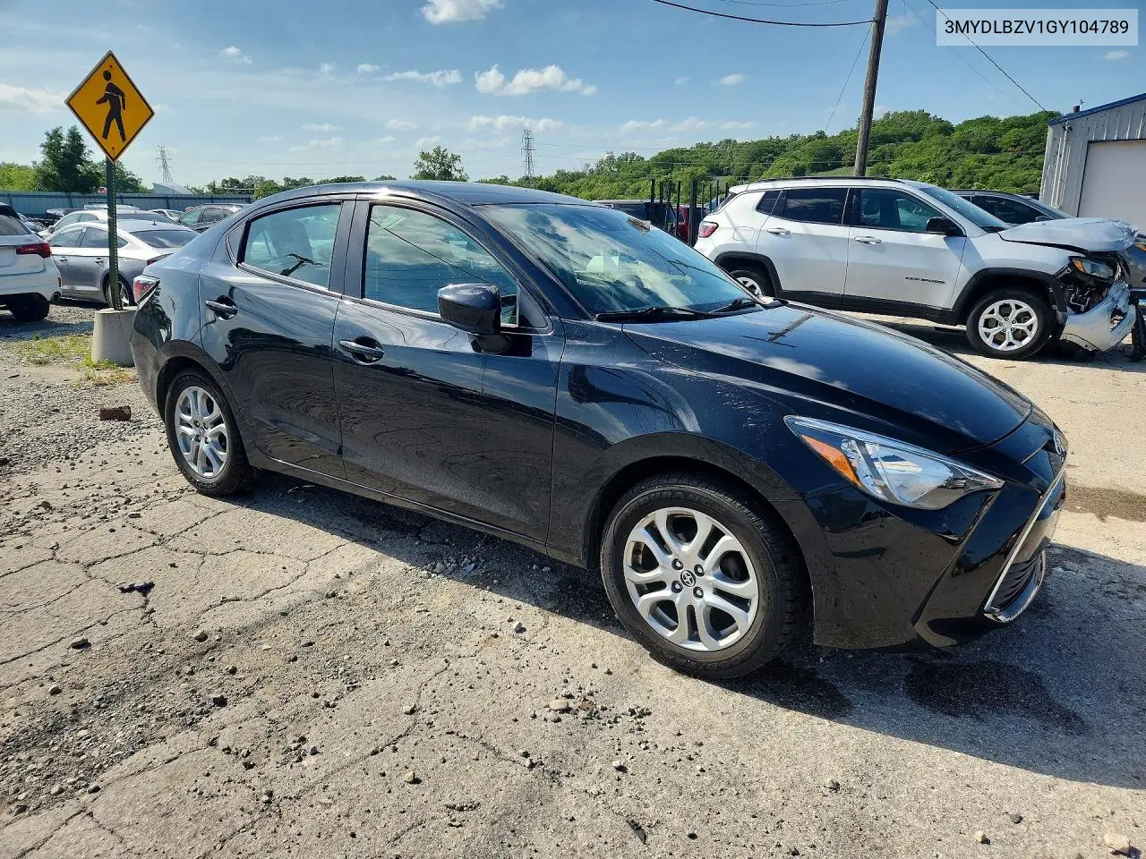 2016 Scion Ia Base VIN: 3MYDLBZV1GY104789 Lot: 59182086