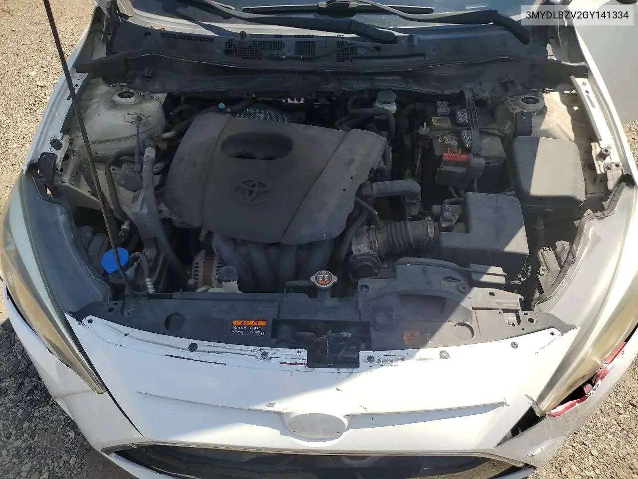 2016 Scion Ia Base VIN: 3MYDLBZV2GY141334 Lot: 59626296