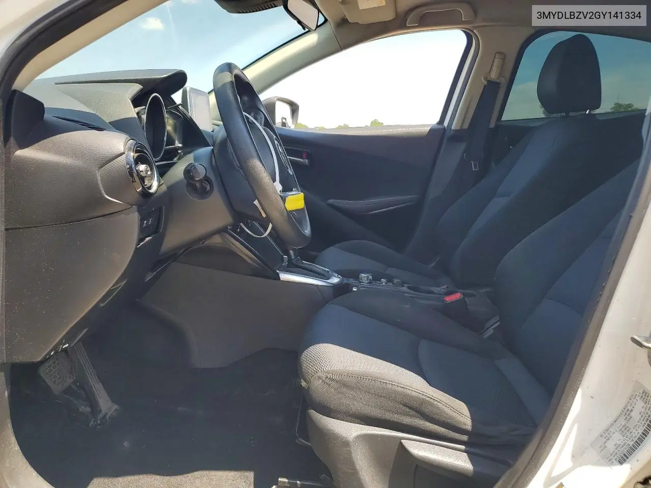 2016 Scion Ia Base VIN: 3MYDLBZV2GY141334 Lot: 59626296