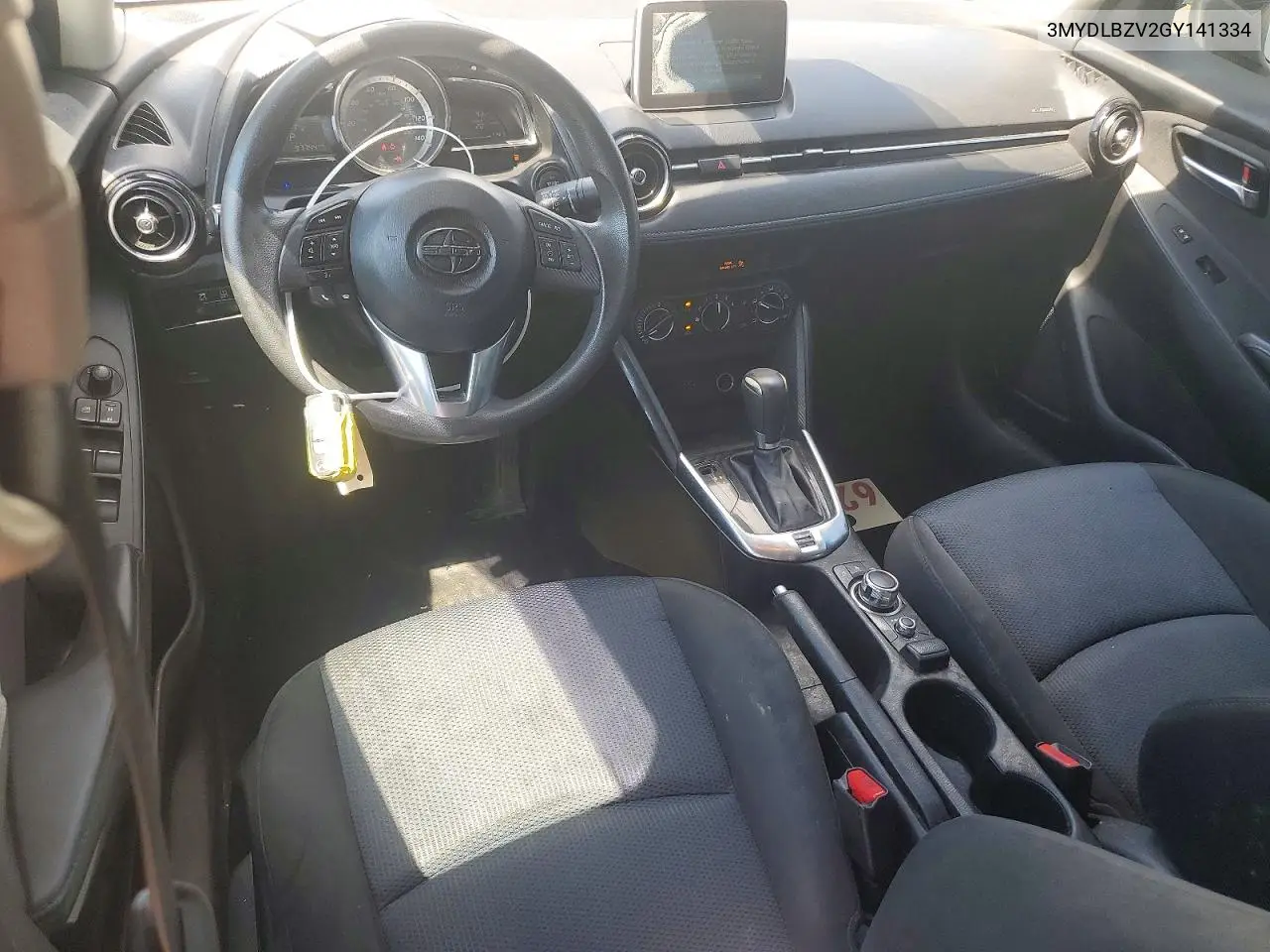 2016 Scion Ia Base VIN: 3MYDLBZV2GY141334 Lot: 59626296