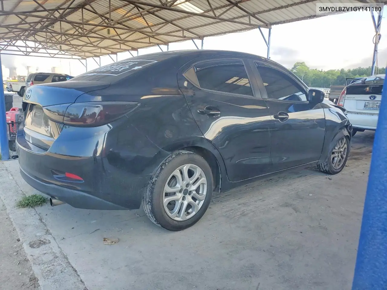2016 Scion Ia Base VIN: 3MYDLBZV1GY141180 Lot: 60320336
