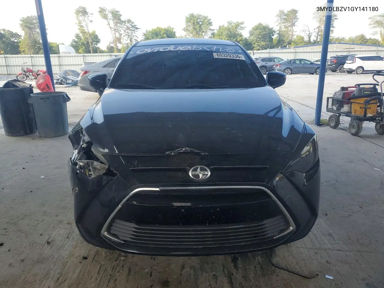 2016 Scion Ia Base VIN: 3MYDLBZV1GY141180 Lot: 60320336