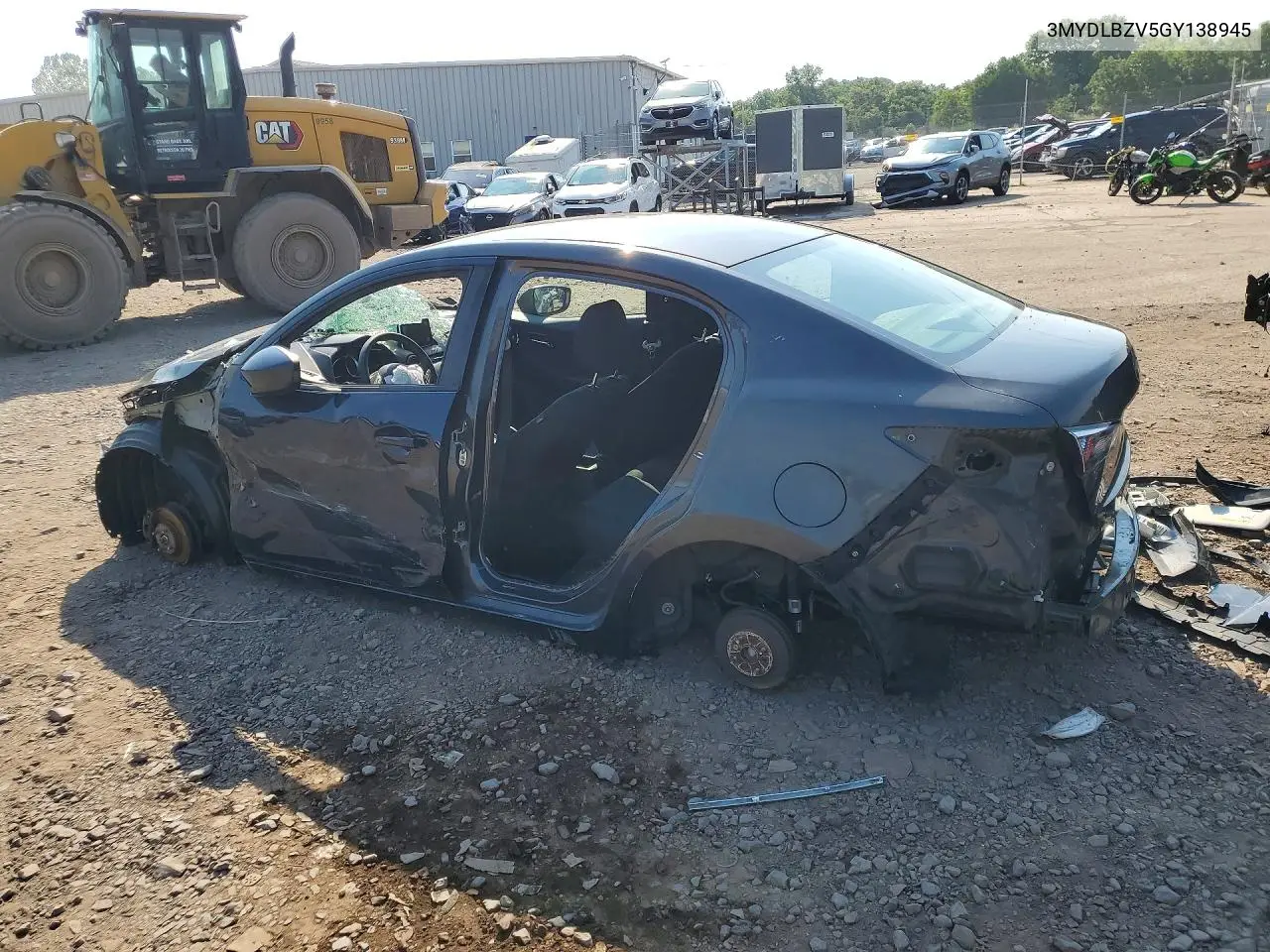 2016 Scion Ia Base VIN: 3MYDLBZV5GY138945 Lot: 60620906