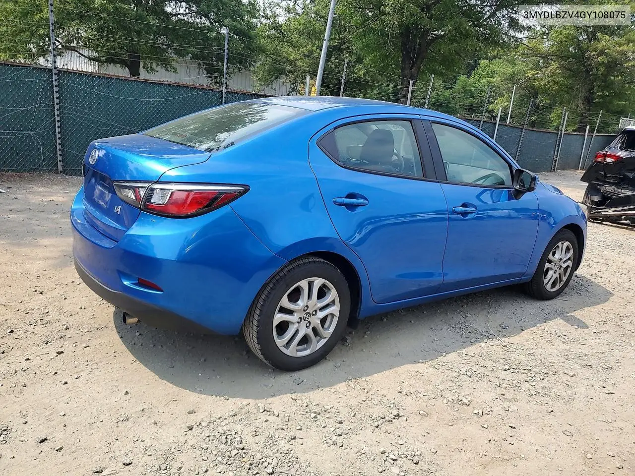 2016 Scion Ia Base VIN: 3MYDLBZV4GY108075 Lot: 61496206