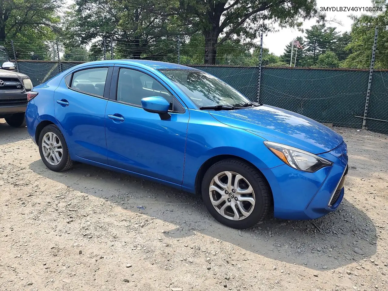 2016 Scion Ia Base VIN: 3MYDLBZV4GY108075 Lot: 61496206